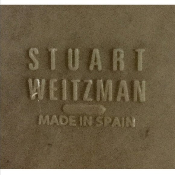 STUART WEITZMAN Ballet Flats Dotsalot Studded GOLD - Picture 4 of 4